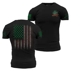 This We'll Defend Irish Colors T-Shirt - Black
