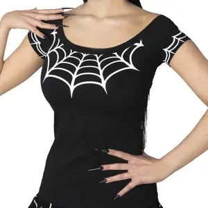 Spiderweb White Shoulder Top Spiderweb White Shoulder Top