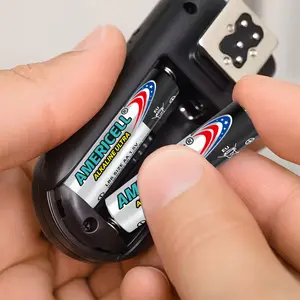 AMERICELL AA/AAA 96/72/56/36/20/12 Alkaline Batteries High-Performance Double A Triple A Batteries for Home and Office,10-Year Shelf Life,1.5V Non-Rechargeable Single Use