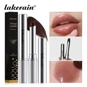 Long Lasting Dark Honey Lipstick, 2 Counts/set Moisturizing Lipstick, Glossy Lip Stick, Plumping Lip Oil Lip Stick, Lip Volumizer for Girls & Women