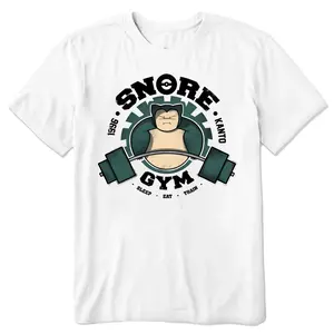 Snorlax Gym T-Shirt – Funny Workout Pokemon Parody Tee