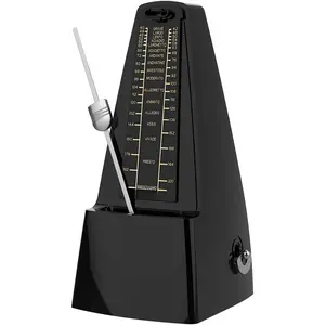 Mechanical Metronome Black/Loud Sound Piano Drum Violin Guitar