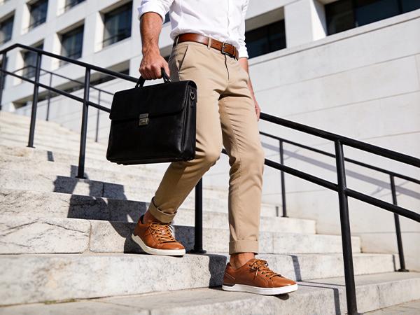 Bruno Marc Men's Casual Dress Sneakers Skate Shoes - Round Toe Lace-Up All Seasons Athletic Footwear for Daily Wear SpringStatements