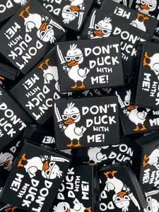 1pc Don't Duck with Me! Focal Beads | Jeep Duck Beads | DIY | Crafting | Good Luck Duck