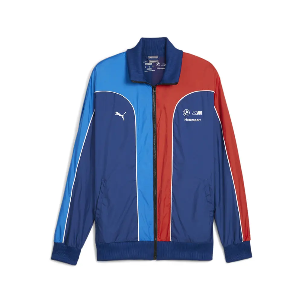 PUMA Mens Bmw M Motorsport Archive Jacket Athletic Outerwear Casual - Blue PUMA Mens Bmw M Motorsport Archive Jacket Athletic Outerwear Casual - Blue