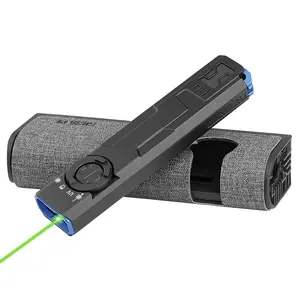 IMALENT GR35 EDC Flat Flashlight with Green Light, UV and White LED Combo, 2800 Lumens Type-C Rechargeable Portable Pocket Lights Perfect for Checking, Working (GR35 Green with Charging Case)