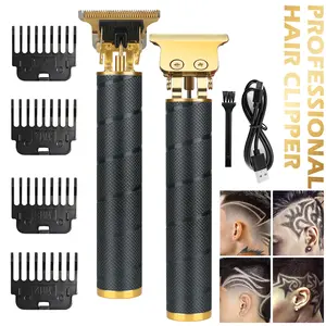 Professional Cordless Hair Clippers & Beard Trimmer – Men's Rechargeable Barber Shaving Machine, Precision Cutting for Home & Salon Grooming