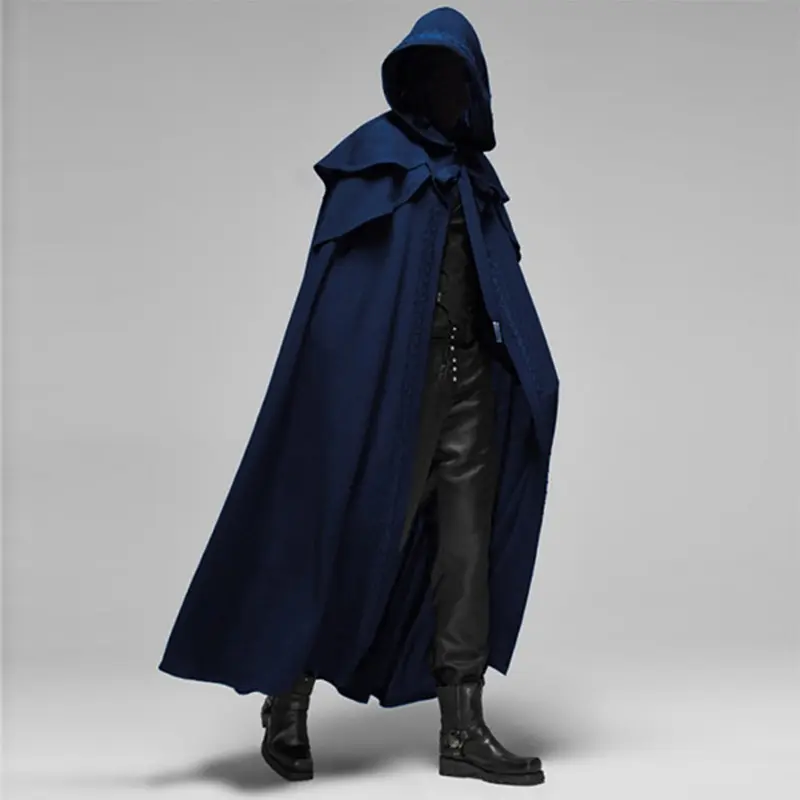 Blue Gothic cape