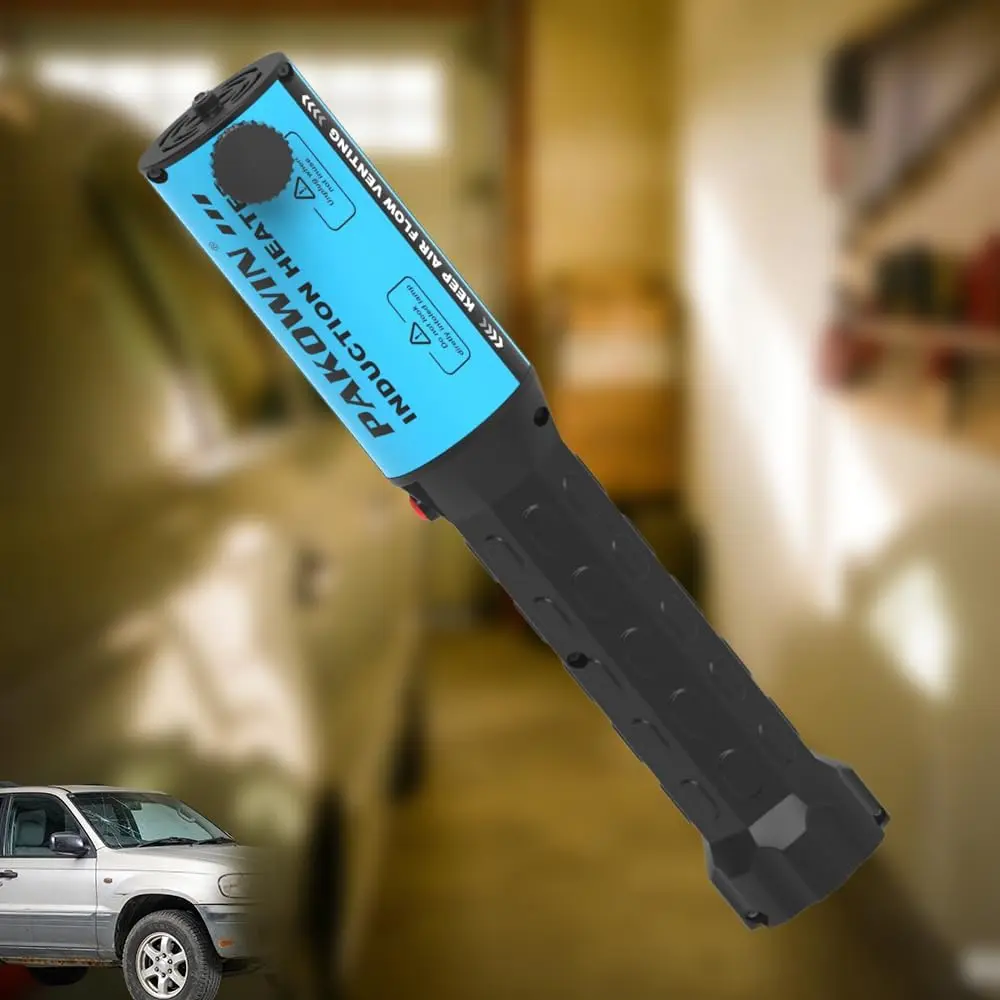 Induction Heater Bolt Remover - 110V 1200W Blue 6 Flexible Precision Coil, Gentle Non-Damaging Heat, Comfortable Easy-Use Tool for Garage Users, Off-Road Vehicle Rust Belt Loosening, Effortless Bolt Loosening, 6 Coil Precision Heating