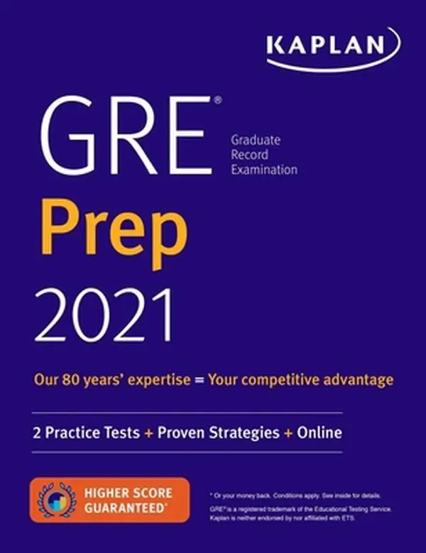 USED-GRE Prep 2021: 2 Practice Tests + Proven Strategies + Online by Kaplan Test Prep (Paperback)
