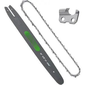 16-Inch Carbide  Bar and Chain Combo for Stihl, 3/8" LP Pitch, .050" Gauge, 55 Drive Links, Fits Stihl MS170 MS180 MS211 MS210 021 MS180C