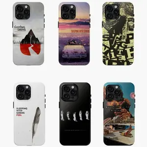 Sleeping With Sirens Band Phone Case, 2010s Alternative Music Scene, iPhone Cover for Fans iPhone 17 16 Pro Max 15 14 13 12 11 E