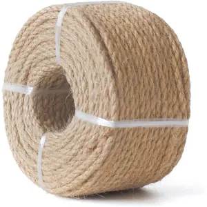 4mm Nature Jute Twine, 164  Jute Rope for    DIY Arts Crafts Gardening Bundling  Decor