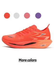 Women's Patchwork Flyknit Sneakers, Lightweight & Breathable, Sporty Design, Ideal for Daily Commute & Running, All-Season Comfort, Knitted Running Shoes