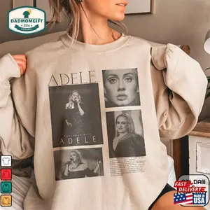 Limited Adele Sweatshirt Gift For Men And Women 2024 Gifts Fan Classic
