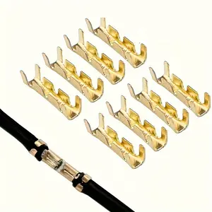 100 U-Type Cable Connectors, Cold Plug Connector with Precision Teeth Design, Ideal for Precise Applications, Model Xinghao