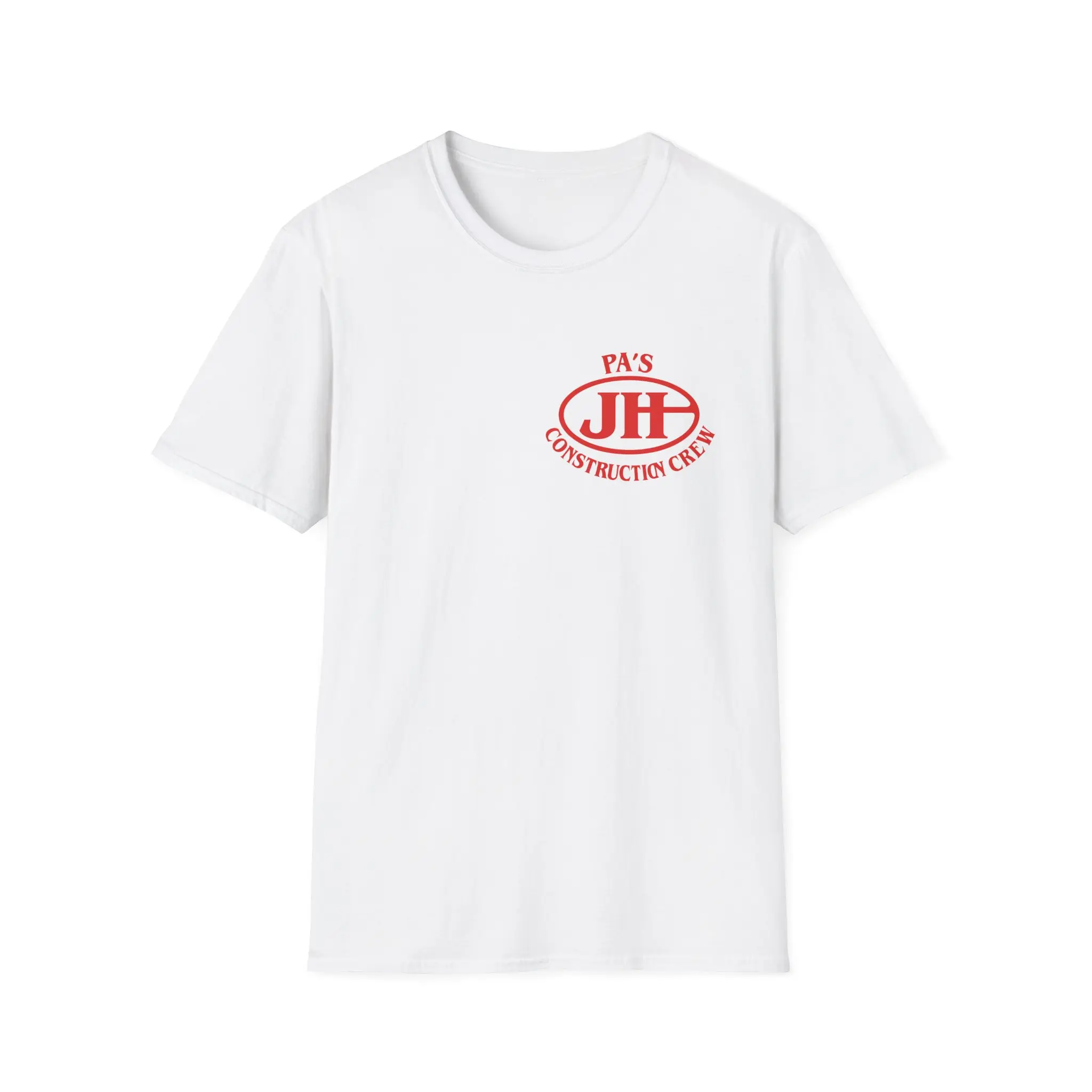 Custom Construction Crew T-Shirt, Unisex Shirt for Job Sites, Casual Wear, Gift for Builders, Work Apparel, Construction Uniform