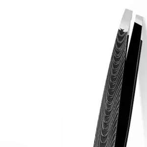 L Shape  Black Tweezer Set