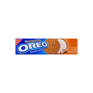 OREO Cinnamon Bun Oreos - Sandwich Cookies, 2.82oz