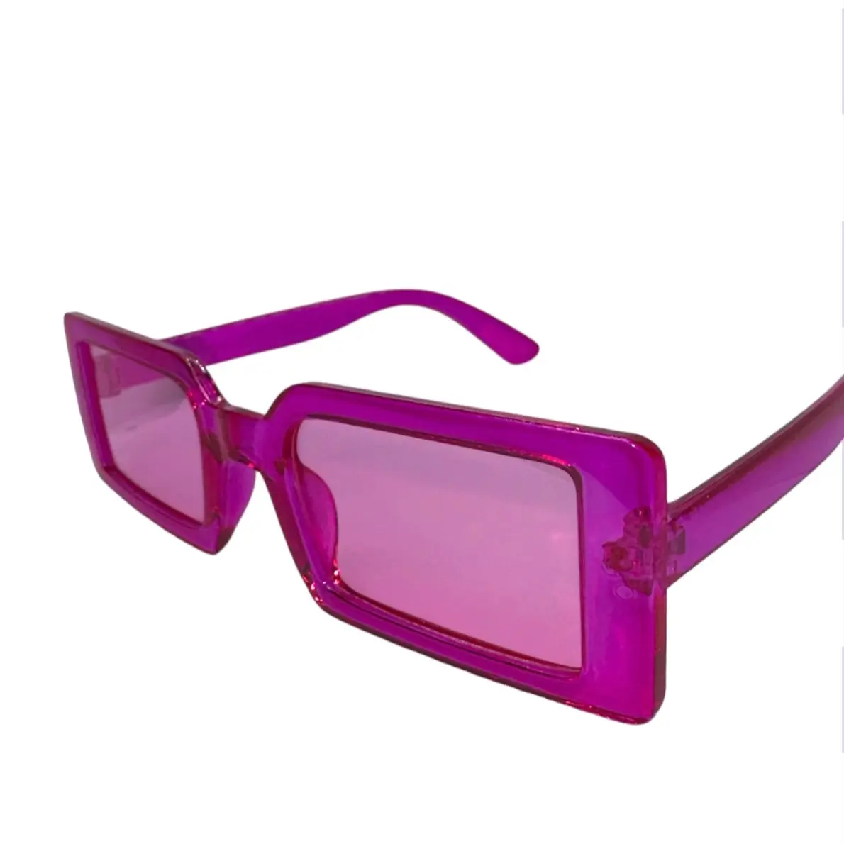 Clear Pink Sunglasses - Candy Bonbon Style