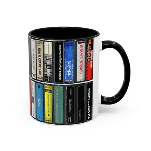 Oasis Albums Cassette Retro Collection Accent Mug