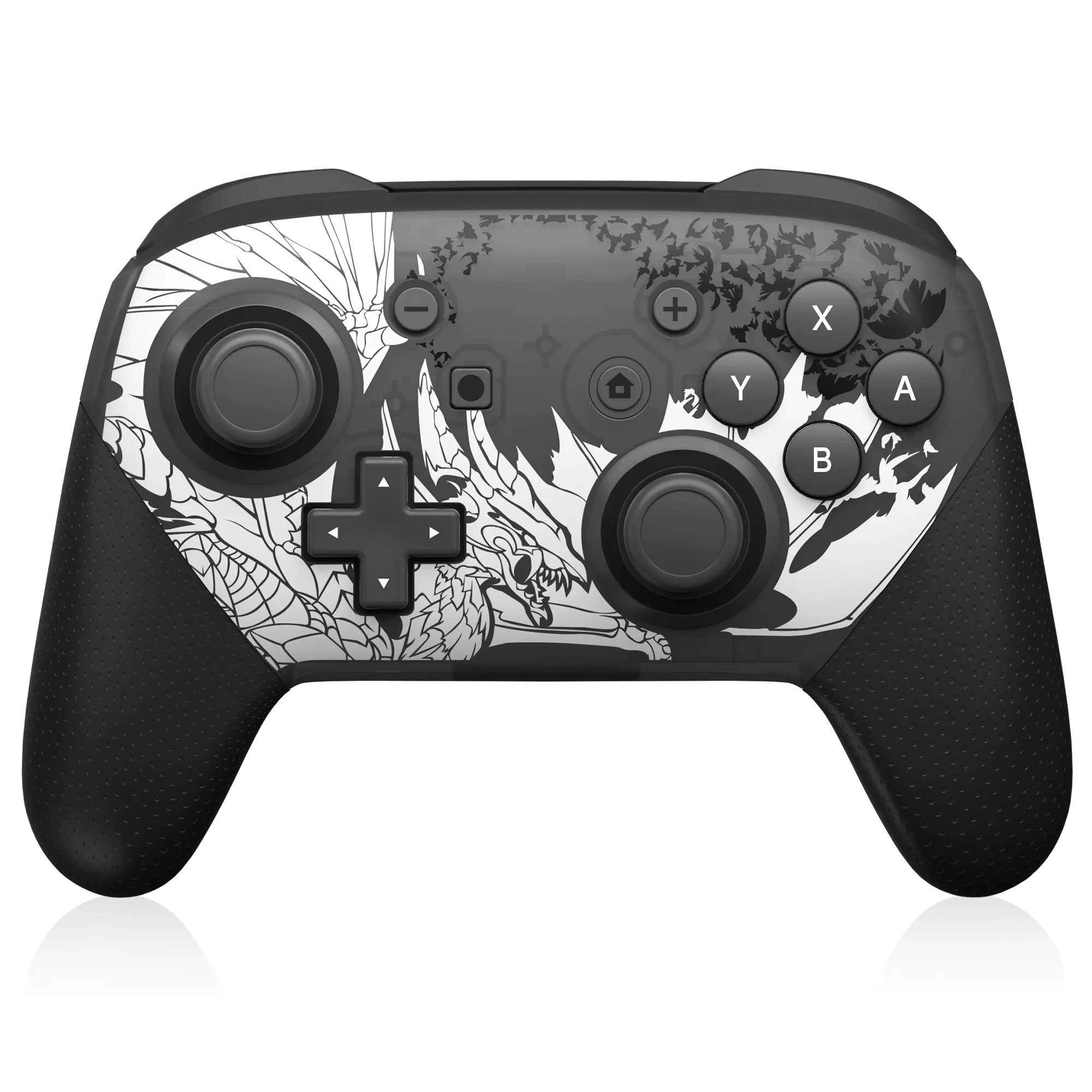 Wireless Switch Pro Controller with NFC, Turbo, 6-Axis Motion Control & Dual Vibration | Compatible with Switch/OLED/Lite/PC
