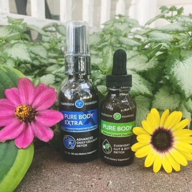 Detox Minerals Pure Body Extra 60 - | Gut Health & Candida Support | Zeolite & Fulvic Acid Binder | - Healthcare, Vitamin Supplement