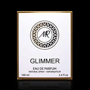 Glimmer Citrus Fresh Floral Perfume - Bergamot, Black Currant, Nectarine - 3.4oz 100ml