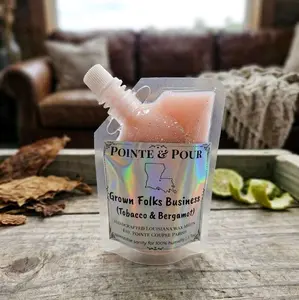 Pointe & Pour Grown Folks Buisness Squeezable Wax Melt for Relaxation and Aromatherapy