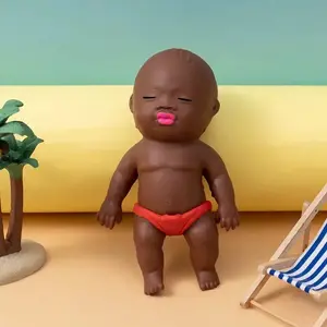Doll Squeeze Toy, Stress Relief Prank Joke Fun Kids Human Figure Novelty Figurine, Children Intelligence Game Gift