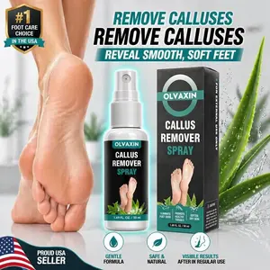 Olvaxin Foot Exfoliating Spray – Gently Removes Rough Dead Skin & Helps Restore Soft, Smooth Feet