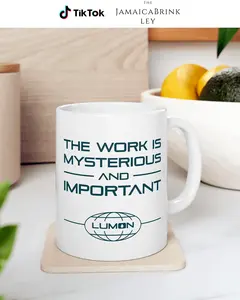 Severance Collectible TV Show Mug For Family, Lumon Microdata Refinement Mug, Severance Funny Mug, Lumon Coffee Cub