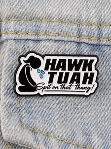 Unique Quote Brooch, Zinc Alloy Badge, Unisex Fashion Personalized Accessory, Perfect Gift for Friends and Colleagues