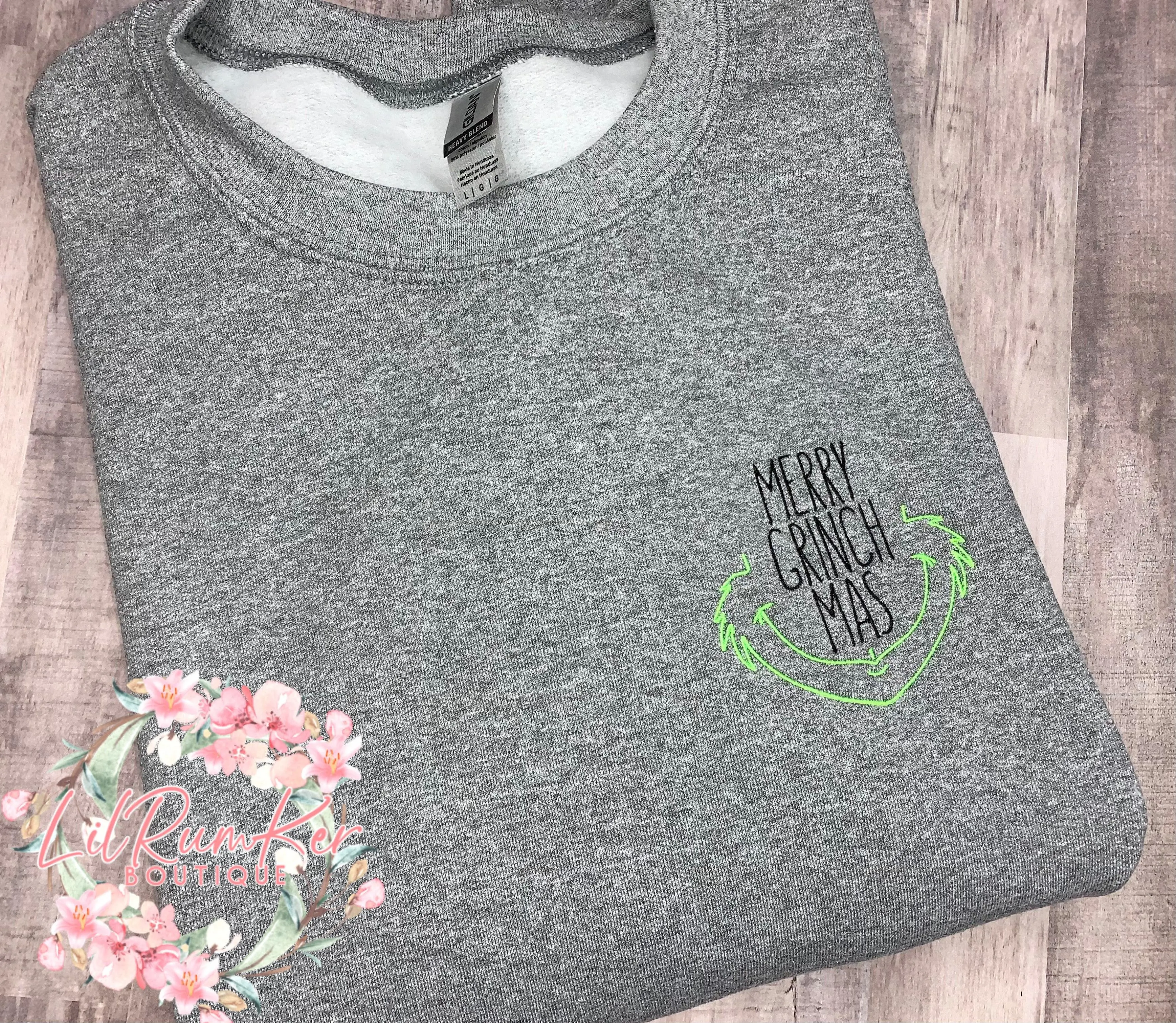 Merry Gr*nchmas adult sweatshirt