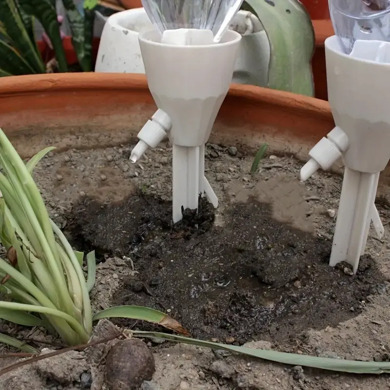 Smart Watering System Set, Self Watering System, Adjustable Automatic Drip Irrigation with Sprinkler, Garden Water Sprinklers, Home Garden Plant Care, Space-Saving Solution, Automatic Watering Kit