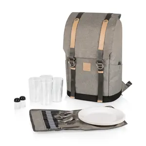 PT-Frontier Picnic Backpack, (Heathered Gray)
