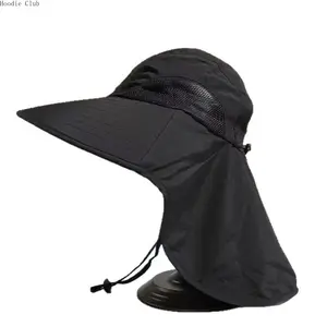 Summer Outdoor Wide Brim Fishing  UV Protection Bucket  Quick Dry Anti-Mosquito Sun Cap Lightweight Breathable for Hiking Camping Safari Travel Anti-UV Shade  with Adjustable Chin Strap Reflective Safety Hard Hat Visor Vintage Newsboy Playing Card Fedora