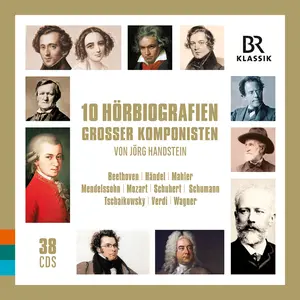 Various Artists - 10 Audiobiographies  [COMPACT DISC - CD] Boxed Set