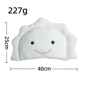 New Pierogi Plush Toy Cute Polish Dumpling Stuffed Doll Soft Food Plushie Kids Gift