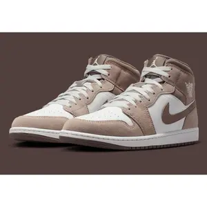 Men's Air Jordan 1 Mid "Enigma Stone" DQ8426-003 Fashion Athletic Sneaker Spring Shoes