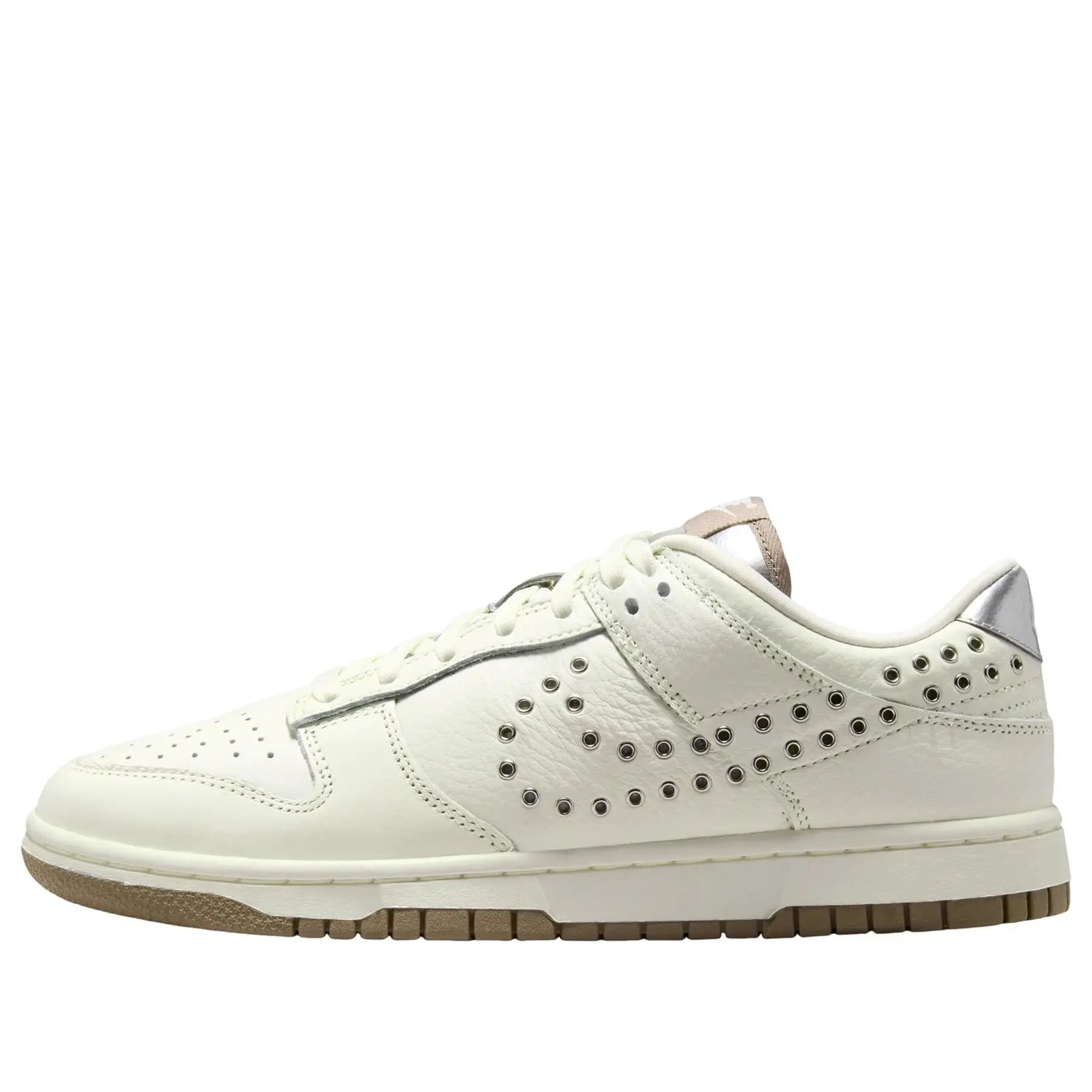 Nike Dunk Low  Sail Silver Mink Brown (Women's) IU3488-133 New Sneakers