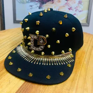 2026 New Hip-Hop Punk Rivet Hat, Pointed Rivet Unisex Street Dance Hat, Baseball Cap in Korean Style Trend
