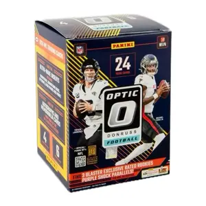 Panini 2024 NFL Optic Donruss Football Box Break - 24 Cards with Rookie Autographs, Memorabilia & Ultra-Rare Downton and Uptown!