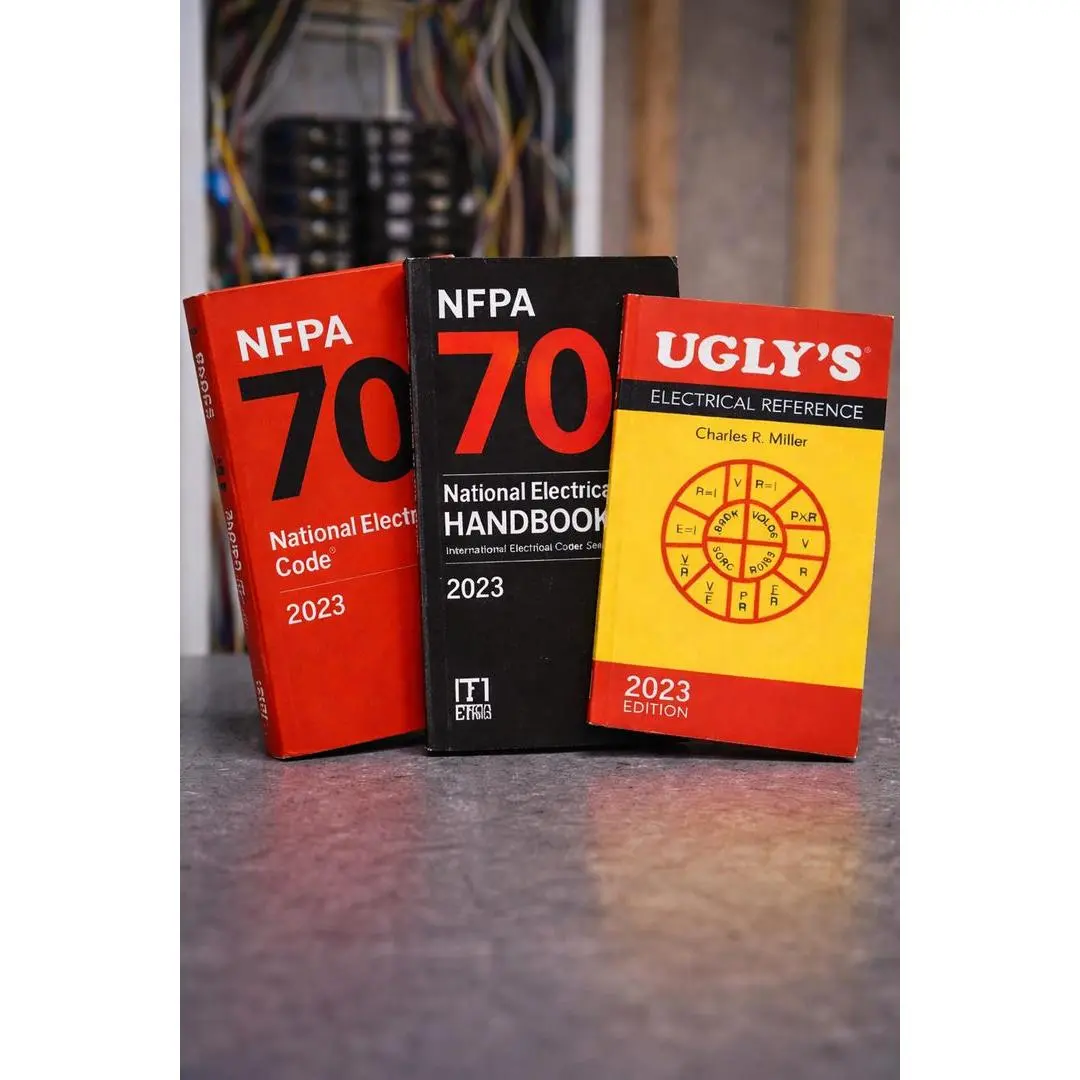 NFPA 70 National Electrical Code 2023 & Handbook Bundle with Index Tabs + FREE Ugly’s Electrical Reference Guide