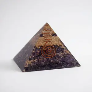 Amethyst Orgonite Pyramid