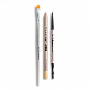 Nicck Townsend Signature Brow Kit with BrowSketch Pencil Just Everything Pencil & Highlighter Brush for Flawless Salon-Quality Brows Makeup