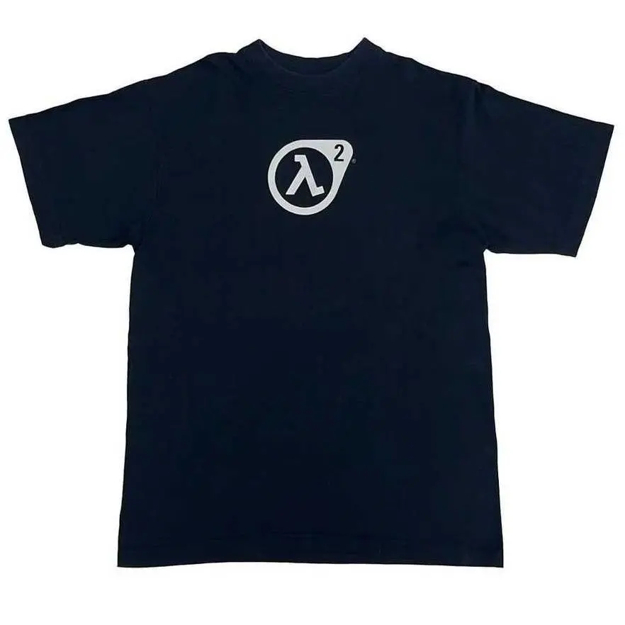 Vintage Half Life 2 2004 Vintage Video Game Logo T Shirt Sweatshirt Hoodie