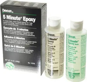 Devcon 15 oz Cartridge Two Part Epoxy 3 to 6 min Working Time, 1,900 psi Shear Strength 14200