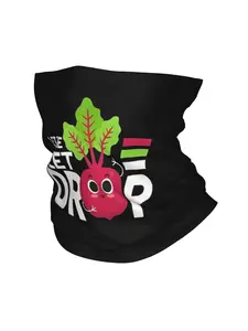 Beet Art Headband Neck Thin Men Women Hiking Tube Scarf Face