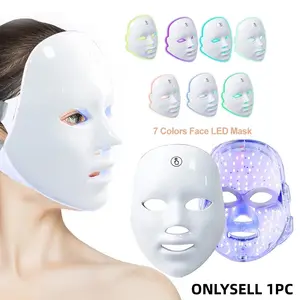 7-Color LED Facial Beauty Device, Advanced Face Care Tool, Enhance Skin Health & Appearance, Ideal for Daily Use